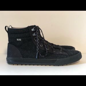 Keds Felted Charcoal Scout Boot / Sneaker 8.5